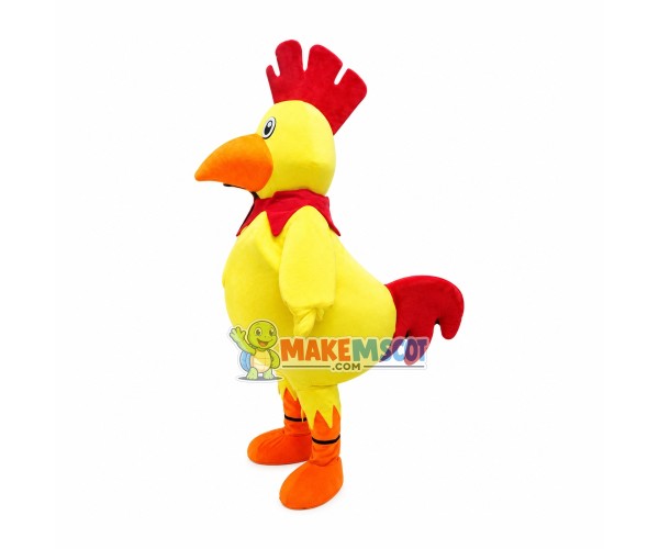 Aggressive Cockfight Mascot Costume