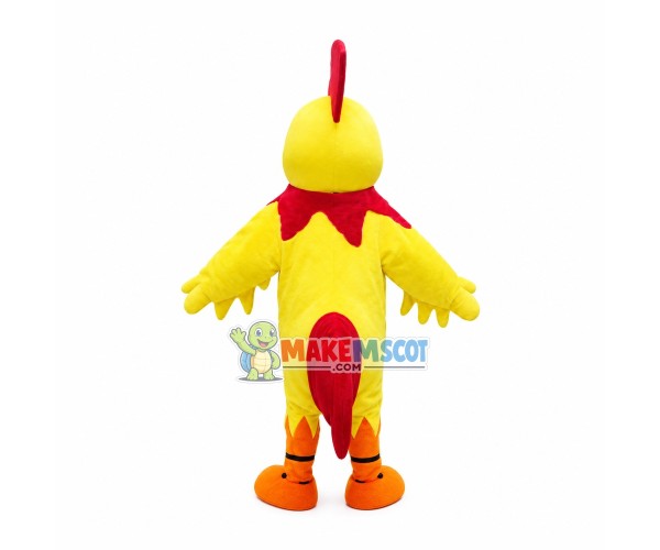 Aggressive Cockfight Mascot Costume