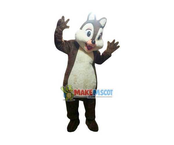 Playful Squirrel Mascot Costume Playful Squirrel Mascot Costume