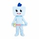 Square Plastic Box Cartoon Mascot Costume Square Plastic Box Cartoon Mascot Costume