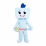 Square Plastic Box Cartoon Mascot Costume