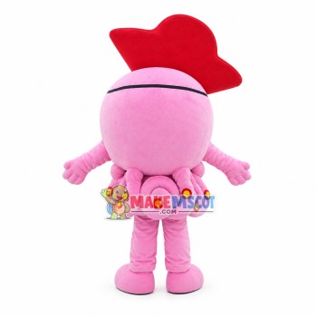 One-eyed Pirate Octopus Mascot Costume One-eyed Pirate Octopus Mascot Costume