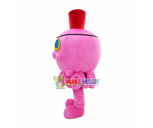 One-eyed Pirate Octopus Mascot Costume One-eyed Pirate Octopus Mascot Costume