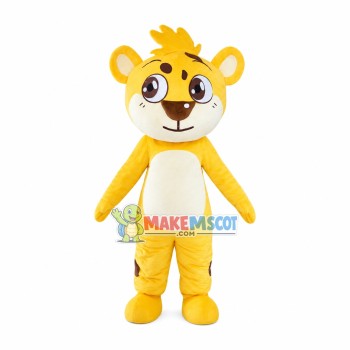 Shiny Eyes Little Tiger Mascot Costume