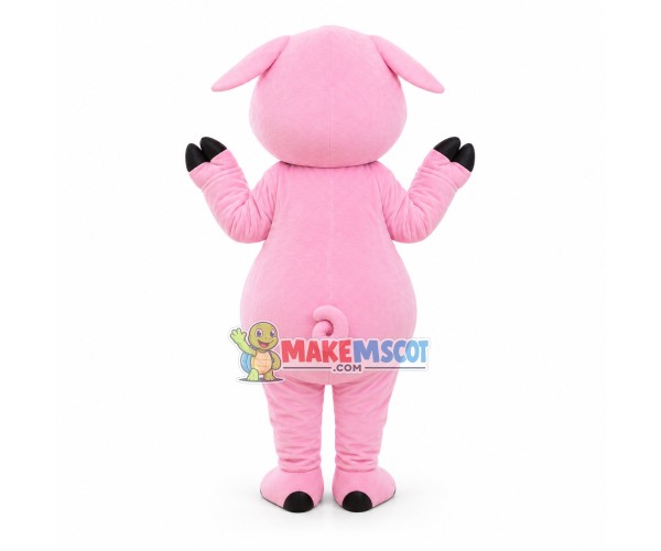 Adult Sharp Teeth Pig Mascot Costume Adult Sharp Teeth Pig Mascot Costume