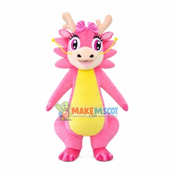 Pretty Dragon Princess Mascot Costume