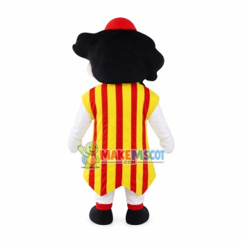 Brazilian Football Boy Mascot Costume Brazilian Football Boy Mascot Costume