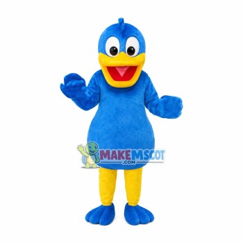 Adult Lovely Blue Duck Mascot Costume Adult Lovely Blue Duck Mascot Costume
