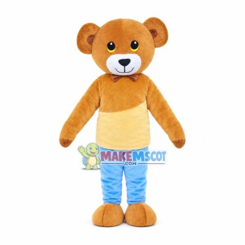 Regular Brown Bear Mascot Costume