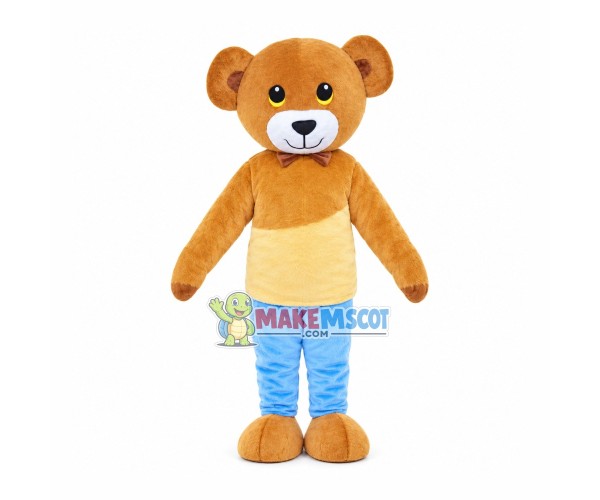 Regular Brown Bear Mascot Costume Regular Brown Bear Mascot Costume