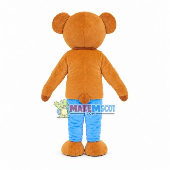 Regular Brown Bear Mascot Costume Regular Brown Bear Mascot Costume