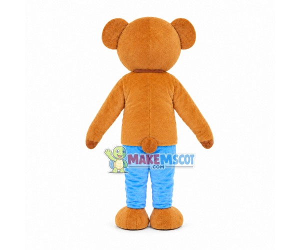 Regular Brown Bear Mascot Costume Regular Brown Bear Mascot Costume