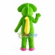 Barney & Friends Green Dinosaur Mascot Costume Barney & Friends Green Dinosaur Mascot Costume