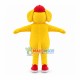Barney & Friends Yellow Triceratop Mascot Costume Barney & Friends Yellow Triceratop Mascot Costume
