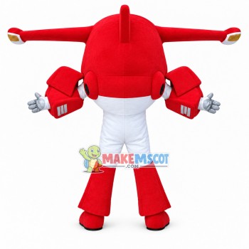 Jett Mascot Super Wings Costume