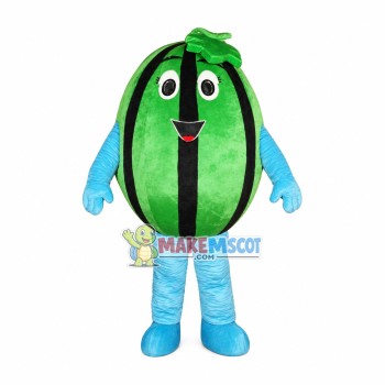 Cartoon Watermelon Mascot Costume Cartoon Watermelon Mascot Costume