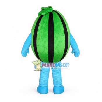 Cartoon Watermelon Mascot Costume Cartoon Watermelon Mascot Costume