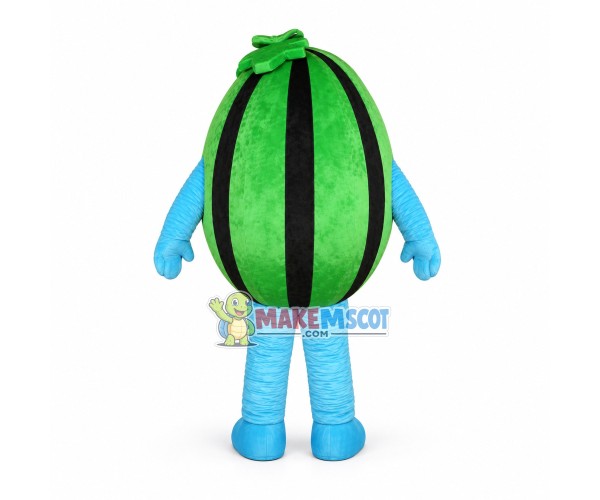 Cartoon Watermelon Mascot Costume Cartoon Watermelon Mascot Costume