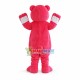Purple Nose Strawberry Bear Mascot Costume
