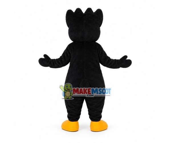 Wave Head Penguin Cartoon Mascot Costume Wave Head Penguin Cartoon Mascot Costume