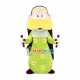 Green Nightgown Priest Mascot Costume Green Nightgown Priest Mascot Costume