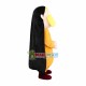 Orange Nightgown Priest Mascot Costume