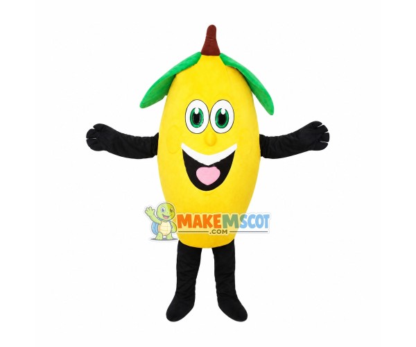 Cartoon Cute Lemon Mascot Costume