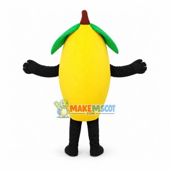 Cartoon Cute Lemon Mascot Costume Cartoon Cute Lemon Mascot Costume