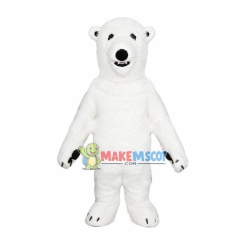 Ice Land Polar Bear Mascot Costume Ice Land Polar Bear Mascot Costume