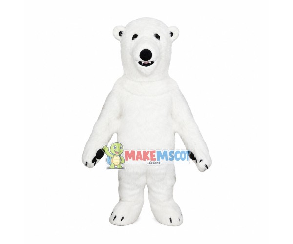 Ice Land Polar Bear Mascot Costume Ice Land Polar Bear Mascot Costume