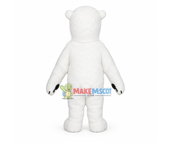 Ice Land Polar Bear Mascot Costume Ice Land Polar Bear Mascot Costume