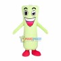 Light Green Long Drink Bottle Mascot Costume
