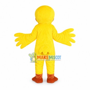 Opening Wings Big Yellow Duck Mascot Costume Opening Wings Big Yellow Duck Mascot Costume