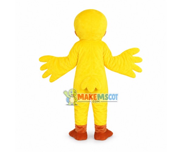 Opening Wings Big Yellow Duck Mascot Costume Opening Wings Big Yellow Duck Mascot Costume