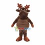 Christmas Brown Elk Mascot Costume
