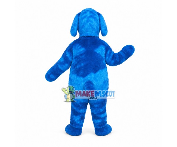 Adult Size Blue Dog Mascot Costume Adult Size Blue Dog Mascot Costume