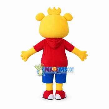 Adult Size Happy Bear Mascot Costume Adult Size Happy Bear Mascot Costume