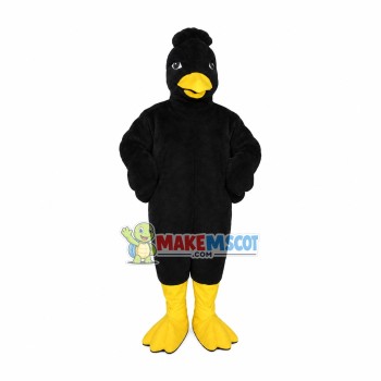 Standing Big Crow Mascot Costume