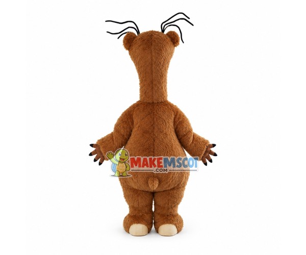 Ice Age Sloth Mascot Costume
