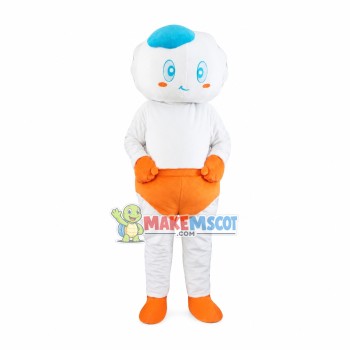 Cloud Baby In The Underwear Mascot Costume
