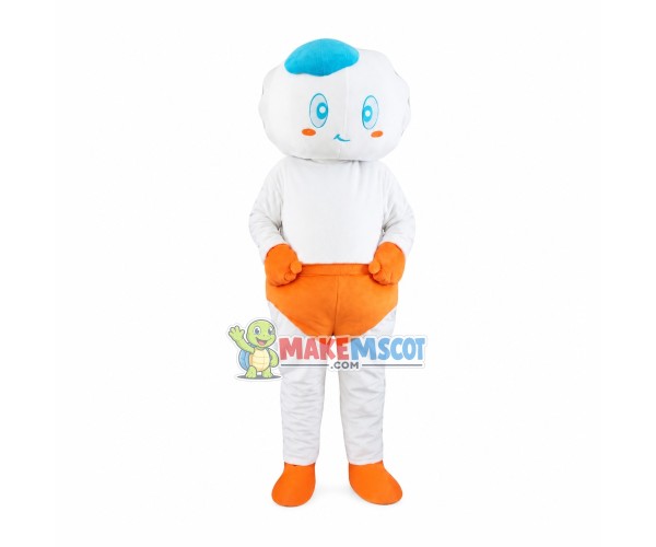 Cloud Baby In The Underwear Mascot Costume Cloud Baby In The Underwear Mascot Costume