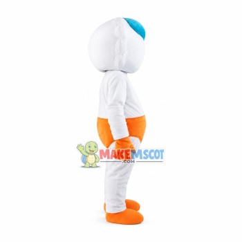 Cloud Baby In The Underwear Mascot Costume Cloud Baby In The Underwear Mascot Costume