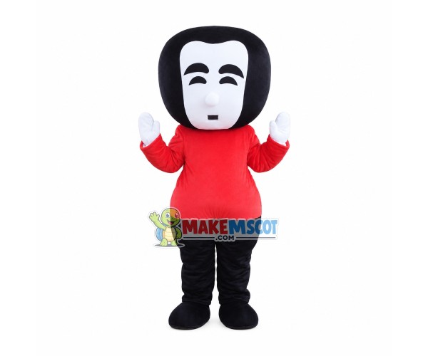 Playing Soprano Singer Mascot Costume Playing Soprano Singer Mascot Costume
