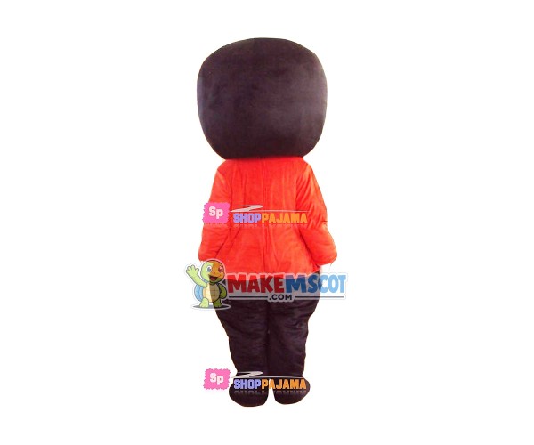 Playing Soprano Singer Mascot Costume Playing Soprano Singer Mascot Costume
