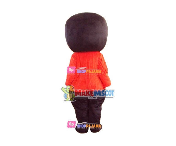 Playing Soprano Singer Mascot Costume Playing Soprano Singer Mascot Costume