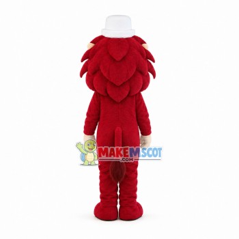 Kind Lion Doctor Mascot Costume Kind Lion Doctor Mascot Costume