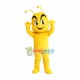 Square Face Yellow Ant Mascot Costume Square Face Yellow Ant Mascot Costume