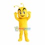 Square Face Yellow Ant Mascot Costume