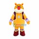 Power Cartoon Tiger Mascot Costume Power Cartoon Tiger Mascot Costume
