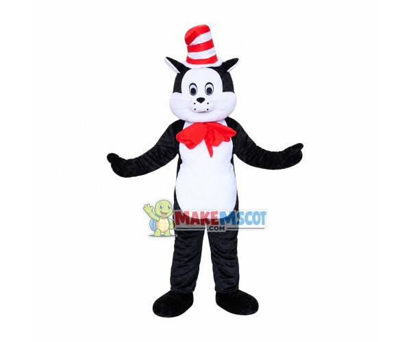 Magician Cat Mascot Costume Magician Cat Mascot Costume